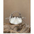 1:1 Replica Fendi Pomodorino White Mini Bag For Woman 17cm/6.5in 8BS059AHWUF0VWM