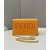 1:1 Replica Fendi Wallet On Chain Mini Orange Bag For Woman 13.5cm/5.5in
