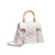 Goyard Saïgon PM White Bag For Women SAIGOBPMLTY50CL50P- 28 Cm/ 11 Inches