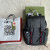1:1 Replica Gucci Black Backpack Black/Grey Soft GG Supreme Blue And Red Web For Men 16.5in/42cm 495563 K9R8X 1071