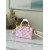 [REP 1:1] Louis Vuitton Nano Speedy Monogram Jacquard Denim Pink Unique Bag For Women M81213 – 16cm