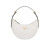 Prada Arqué Leather Shoulder White Bag For Women 1BC194_ASK_F0PG7_V_OOO- 22.5 Cm/ 8.8 Inches
