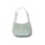 Prada Cleo Satin Bag With Crystals Aqua For Women 22cm/ 8.6 in – 1BC169_2AWL_F0934_V_HOO