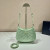 Prada Cleo Satin Bag With Crystals Beige For Women, Women’s Bags 8.6in/22cm