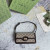 1:1 Replica GUCCI LUCE MINI SHOULDER BAG P Beige and ebony Original GG canvas Exclusive For Women 790038 FADHW 9742