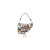 1:1 Replica Saddle Bag White/Green Khaki/Black/Beige For Women 10in/25.5 cm M0446CEAU_M933