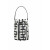 1:1 Replica Small Mon Tresor Bucket Bag Black And White For Women 7in/ 18cm