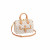 1:1 Replica Louis Vuitton LV Speedy Bandouliere 25 Monogram Pattern White Luxury Bag For Women 9.8in/25cm